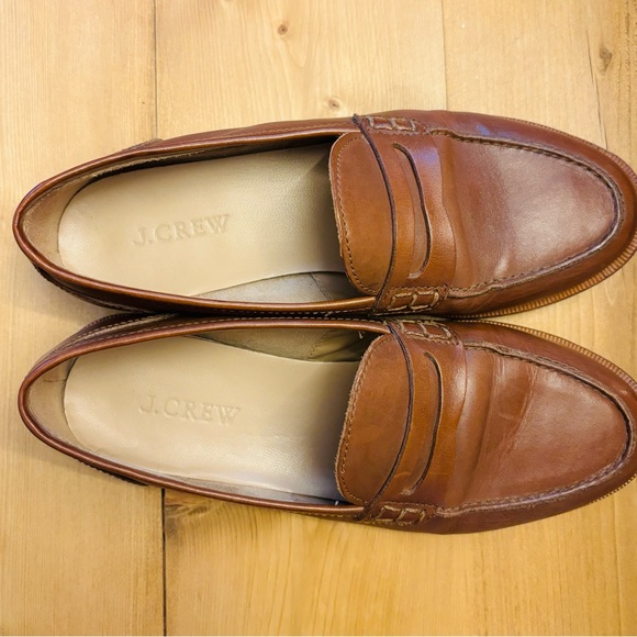 J. Crew Classic Leather Tab Loafers Women’s Size 6 - Picture 5 of 6
